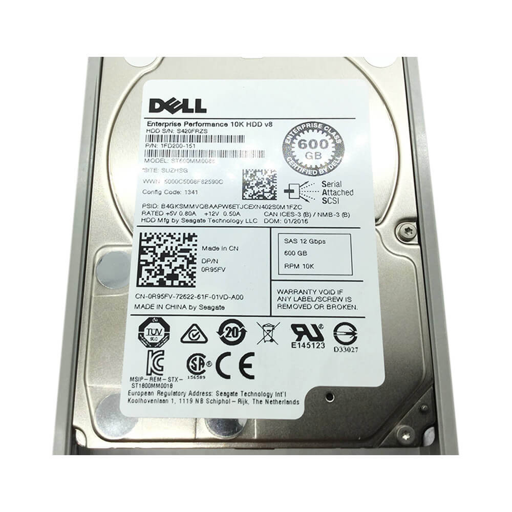 Dell 600GB SAS Hard drive ST600MM0088
