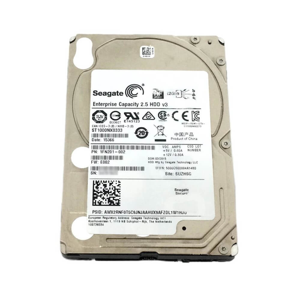 Seagate 1TB 2.5in SAS Hard Drive ST1000NX0333