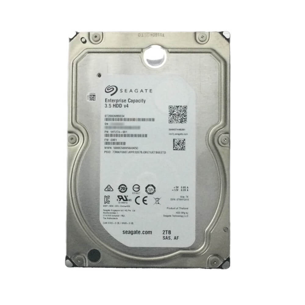 Seagate 2TB 3.5in SAS Hard Drive ST2000NM0034