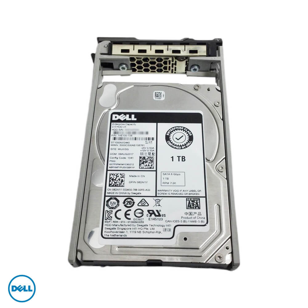 Dell 1TB 2.5in SATA Hard Drive 8DN1Y