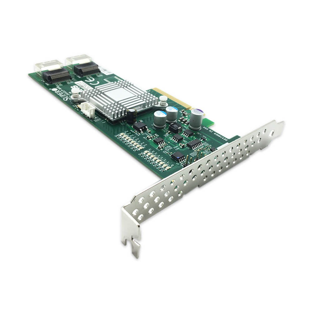 Supermicro AOC-USA2LP-H8iR 8 port Drive controller