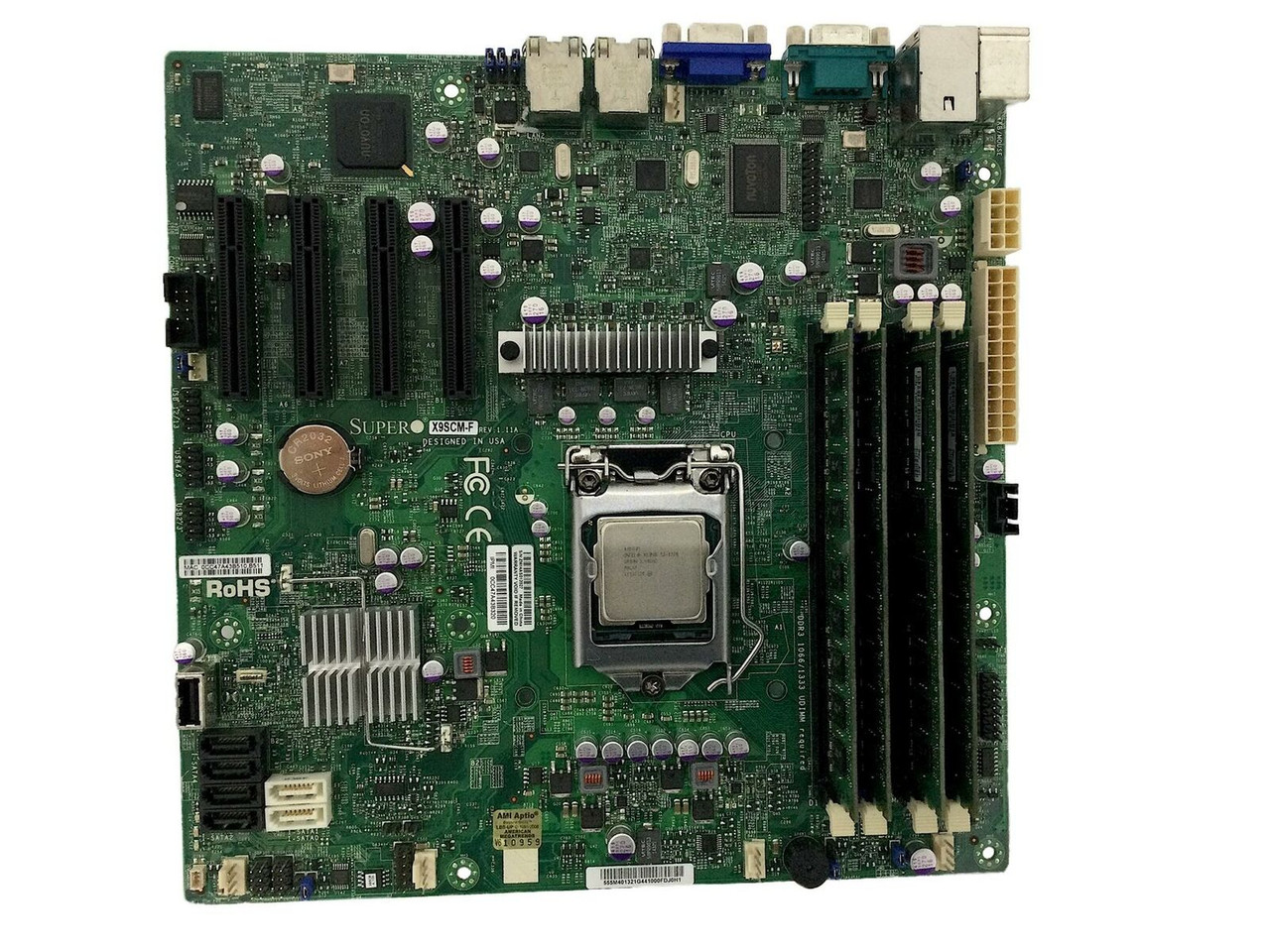 Supermicro マザーボードマイクロATX DDR3 1600 LGA 1150マザーボード-O(中古品) Supermicro マザーボードマイクロATX DDR3 1600 LGA 1150マザーボード-O