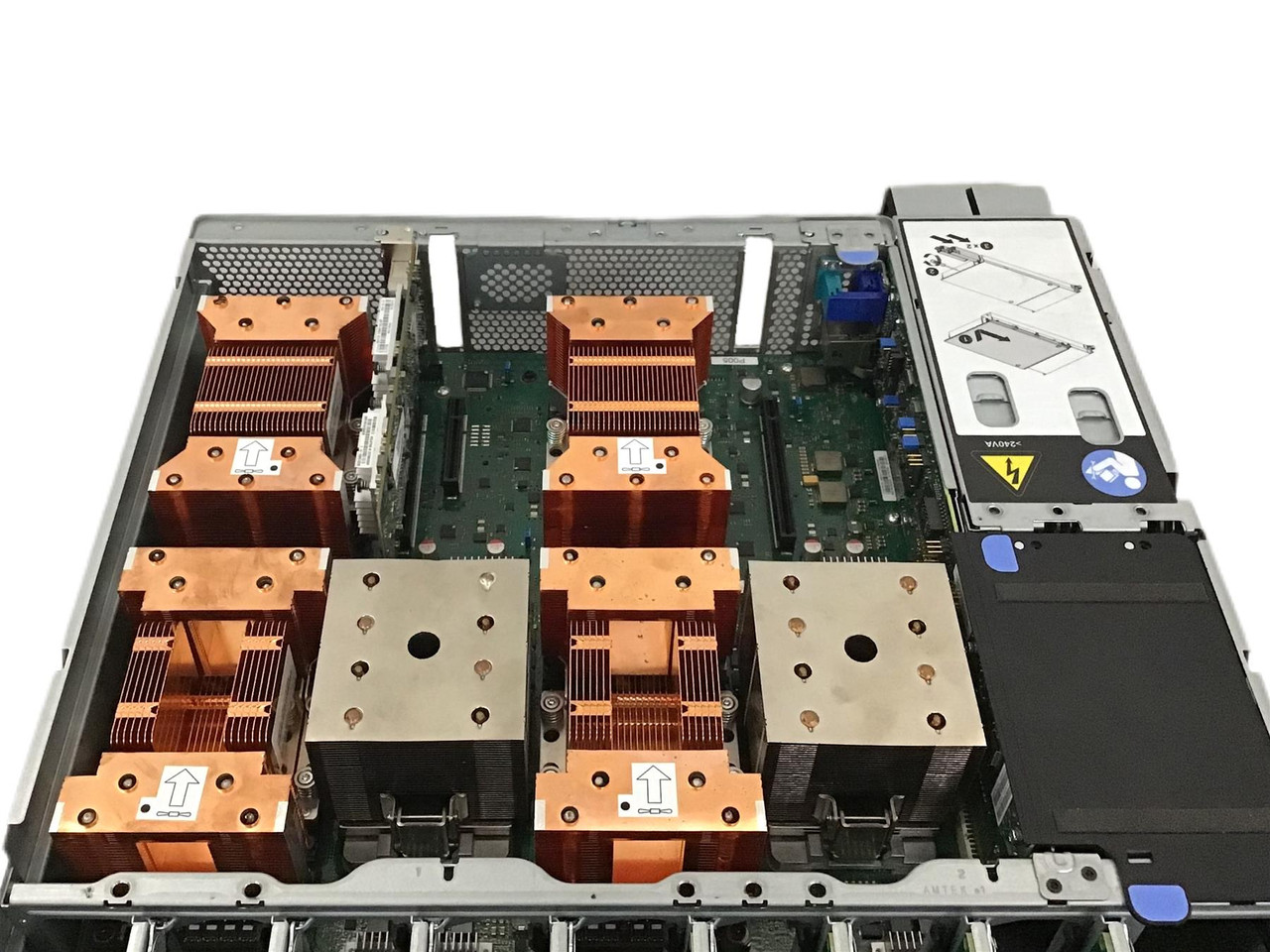 IBM S822LC 8335 Power 8 2U Server 2x 3.4Ghz 10-Cores AI 4x Nvidia P100 GPU