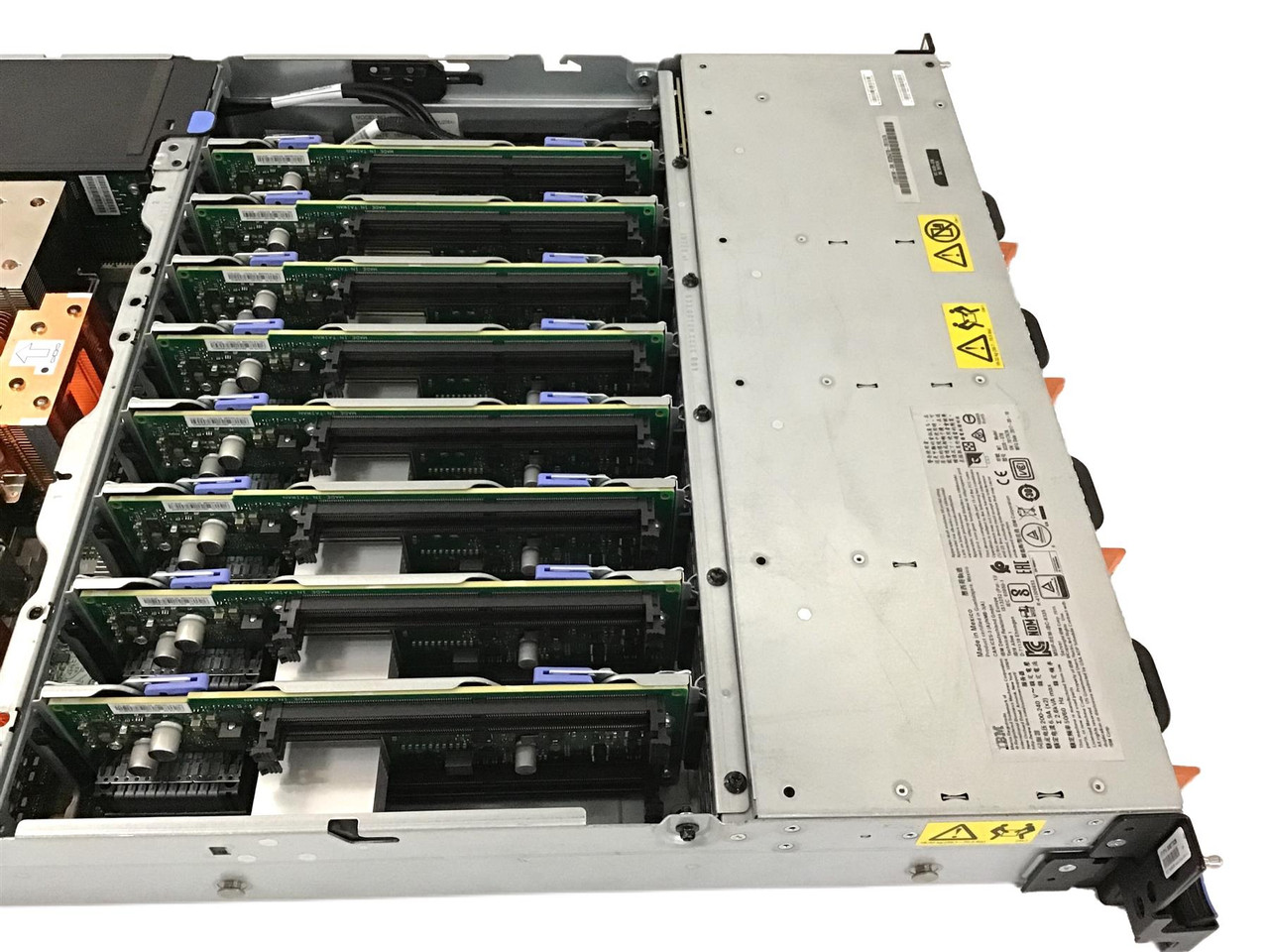 IBM S822LC 8335 Power 8 2U Server 2x 3.4Ghz 10-Cores AI 4x Nvidia P100 GPU