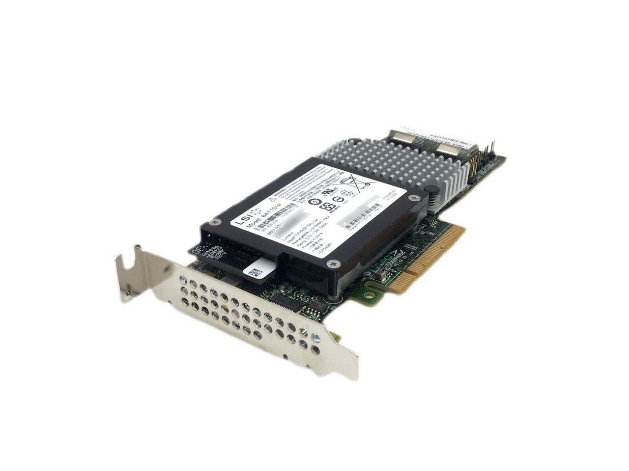 Sun/LSI 375-3701-01 8-Port 6Gbps SAS-2 RAID Controller PCIe with Low  Profile Bracket and Battery