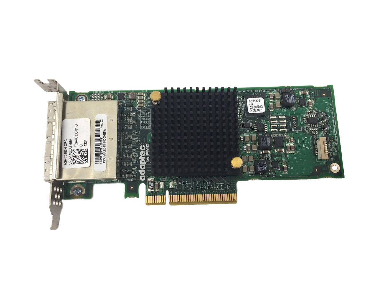 ASA-70165H 7067091 Oracle Adaptec 4-PORT 6Gb SAS-2 PCIe Low