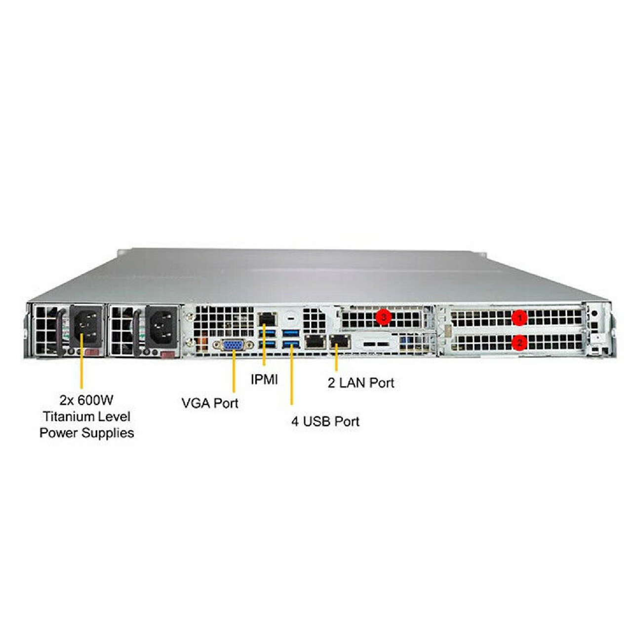 Supermicro 1U 12 Bay LFF 12Gb/s NAS CEPH Storage Server 2x Skylake 5118 24  cores 32GB DDR4