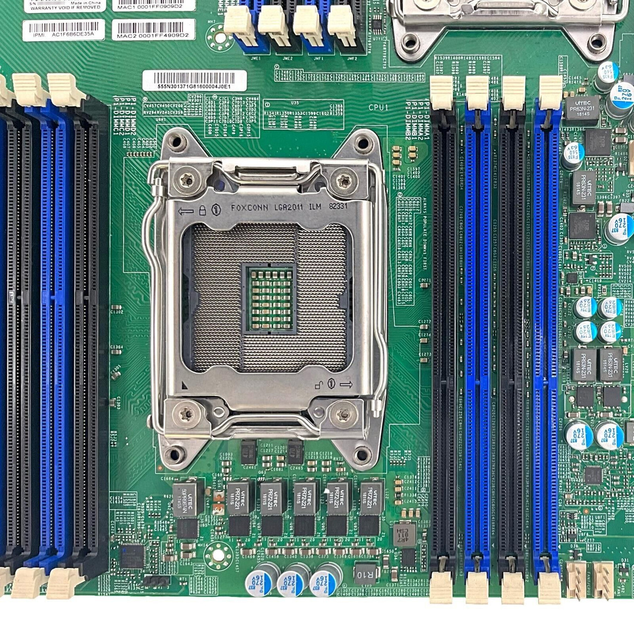 NEW Supermicro X9DRX+-F Dual LGA 2011 DDR3 Dual LAN Server