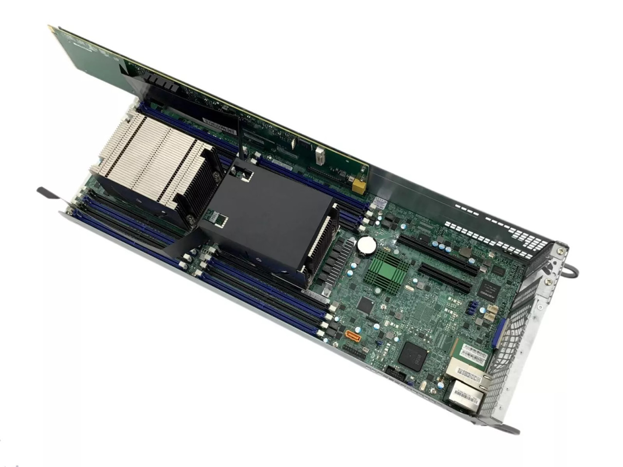 サーバー W2174G NVMe1T+HDD4T RAM32G Quadro Office Supermicro 2 Node X10DRT-P Server 8x NVME U.2 Bays 4x Xeon V4