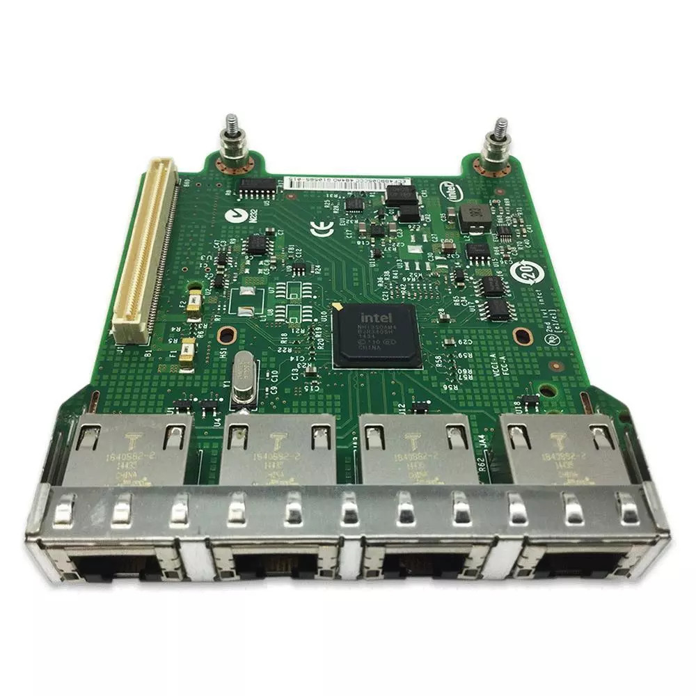 Dell Mezzanine Module 1GbE I350-T4 RJ-45 Quad Port Ethernet Card R620 ...