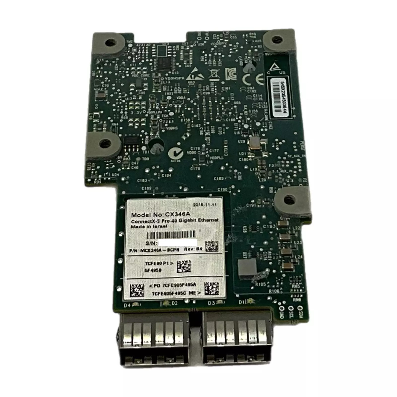 Mellanox CX346A ConnectX-3 Pro 40GbE QSFP+ PCIe x8 OCP
