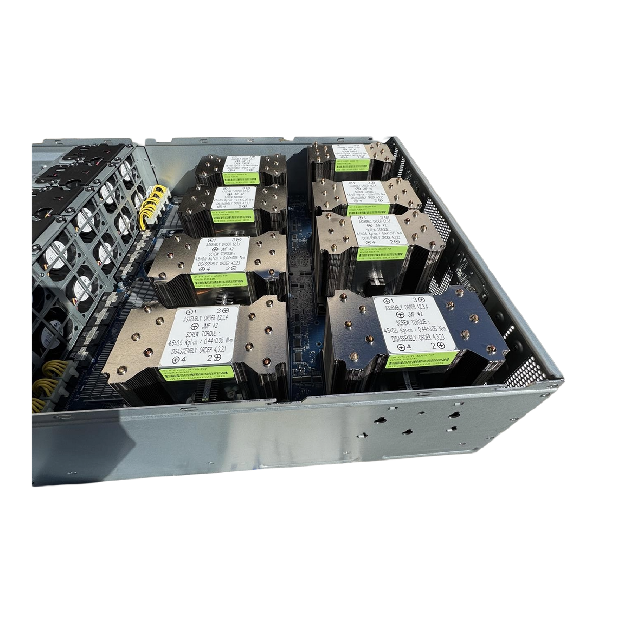 Gigabyte G481-S80 4U 8x NVIDIA V100 16GB SXM2 GPU Server 2x Gold 5220R