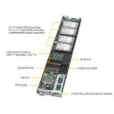 Supermicro 3U High Density 12 Node 5039MS-H12TRF Server X11SSE-F