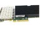 PCIe x8 SFP+ Silicom Quad Port 10GB PE310G4SPI9L-XR-CX3 Side photo