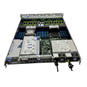 back view of the server
