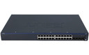Front view of Juniper EX2200-24T-4G switch