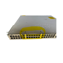 Front left view of Cisco C9300-48P-A switch damage frame