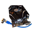 View of MSI GeForce GTX 1060 3G OCV1 GPU