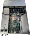 Aerial rear photo of SuperServer 5019C-WR chassis showing its parts
