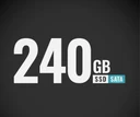 240GB M.2 SSD SATA Generic 6Gbps Internal Solid State Drive