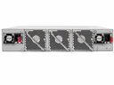 Ruijie B6520-64CQ switch chassis rear view showing hot-swappable 800W PSUs and fan modules