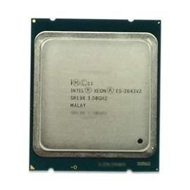 Front view of Intel Xeon E5-2643V2