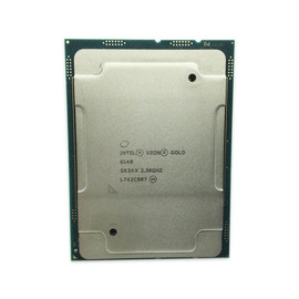 Front view of Intel Xeon Gold 6140 SR3AX CPU