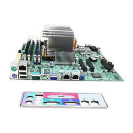 Front view of SuperMicro X9SCL-F Motherboard