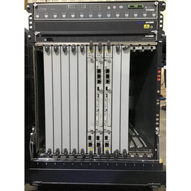 Front view of Juniper Networks MX960 Network switch
