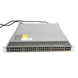 Front view of Cisco N2K-C2248TP-1GE