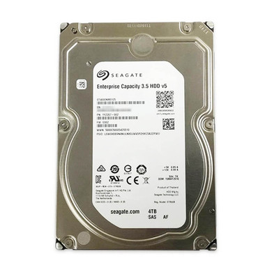 Front view of Seagate 3.5in 4TB SAS 6Gbps Hard Drive