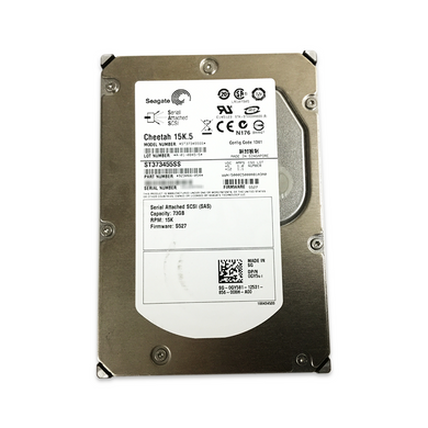 Front view of Dell 3.5in 73GB SAS Hard Drive