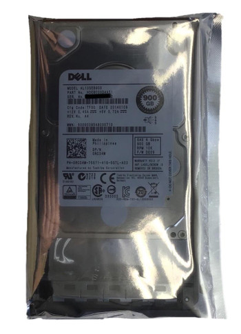 front view of Dell 900GB SAS