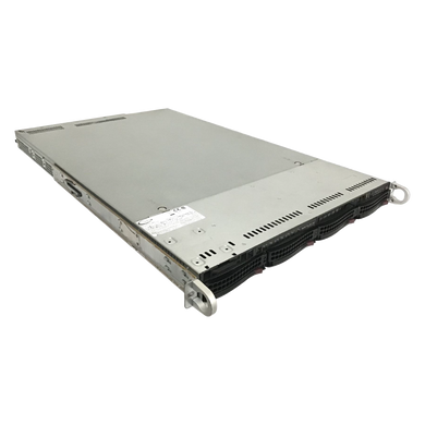 server supermicro 1u  with 4 2.5" Side View.