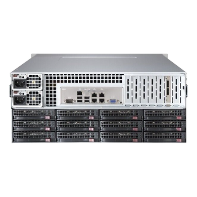 image of server front view