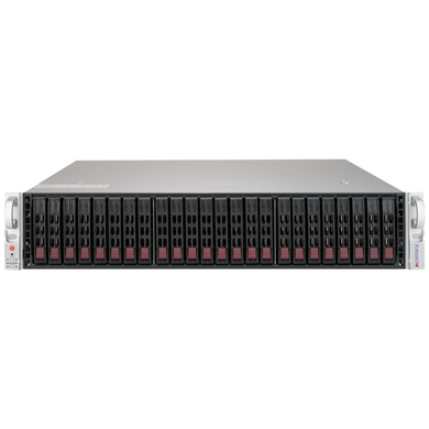 image of 2U X9DR3-LN4F+ server  front view