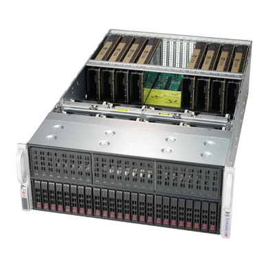 image of SYS-4029GP-TRT2 GPU server front view
