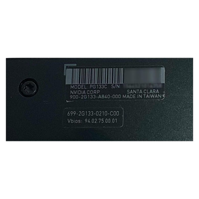 Zoomed-in view of Nvidia A10G 24GB GPU
