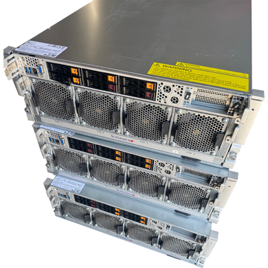 Front View of the GPU Server