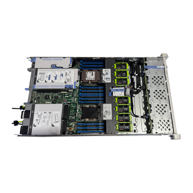 Top Side View of the server