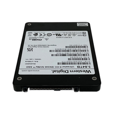 top view of 3.84TB NVMe