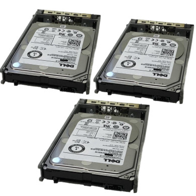 Side view of Dell 9W5WV 1TB SAS 2.5" drive