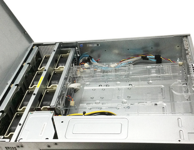 upermicro 4U 12Gbs SAS3 36 Bay w/Rear 2x 2.5 Rev B Rails
