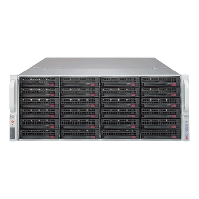 supermicro superstorage  4U with 36 3.5" Front Drive Bays