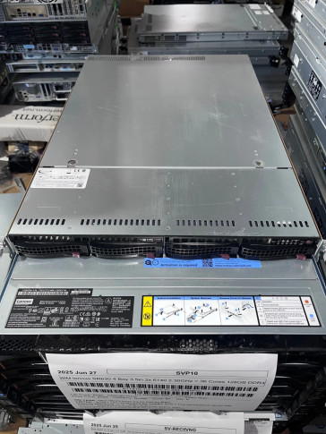 Supermicro 1U Server X11SCW-F E-2174G 3.8Ghz 32GB RAM