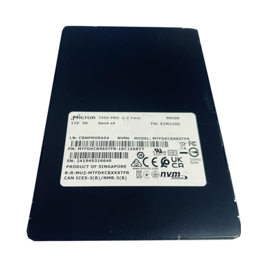 front view of MTFDKCB960TFR