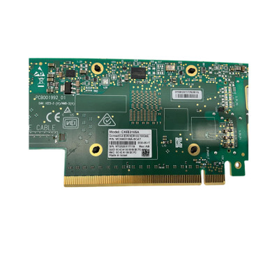 Close-up view of Mellanox MCX653105A-ECAT Network Adapter