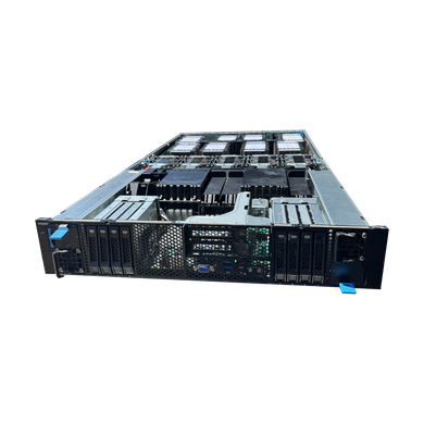 Front View with Open Case to see  components inside