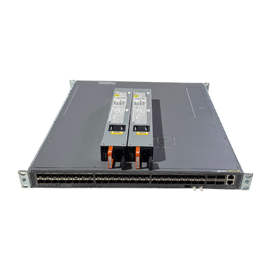 Front view of Juniper ACX5448 Switch with PSU