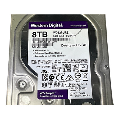 close up view of WD82PURZ